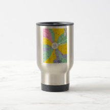 Código genético para ácidos aminados (roda da cart caneca