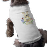 coelhinho da Páscoa adorável do primavera roupas para animais de estimação