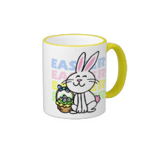 Coelhinho da Páscoa bonito Caneca