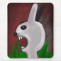 Coelho louco Mousepad
