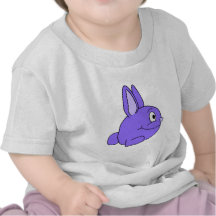 Coelho roxo t-shirts