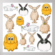 Coelhos Pôsteres