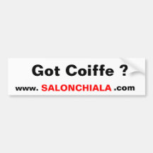 Coiffe obtido? , WWW.     , SALONCHIALA, .com Adesivo