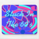 Colado na galáxia Mousepad de flower power do ~ do