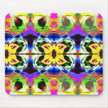 Colagem das cores mousepad