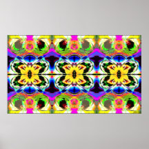 Colagem das cores impressão