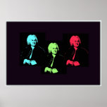 Colagem de Johann Sebastian Bach Posters