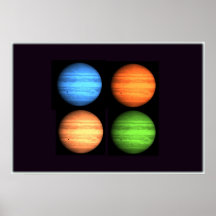 Colagem de Jupiter Poster