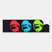 Colagem de Karl Marx Adesivo