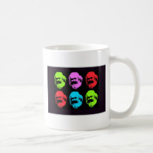 Colagem de Karl Marx Canecas
