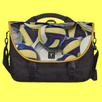 Colagem do voleibol commuterbag