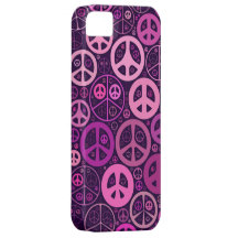 Colagem dos sinais de paz iPhone 5 capa