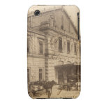 Colagem francesa de Marselha do cartão do vintage iPhone 3 Capa
