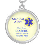 Colar alerta médica customizável