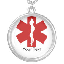 Colar alerta médica da identificação