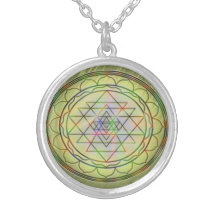 Colar divina de Sri Yantra10