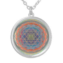 Colar divina de Sri Yantra12