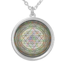 Colar divina de Sri Yantra9