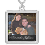 Colar do presente da foto - mensagem com foto hori