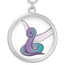 Colar voada pequena da serpente