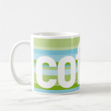 coleção da caneca de café