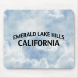 Colinas esmeraldas Califórnia do lago Mousepads