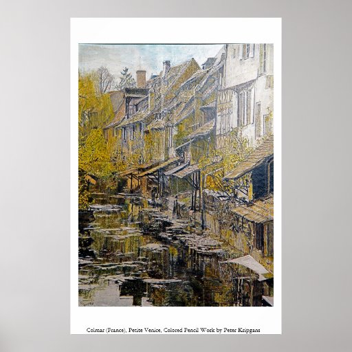 Colmar (France), pequeno Veneza Posters