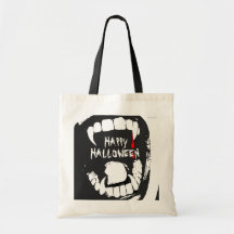 Colmilho feliz do vampiro do saco do Dia das Bruxa Bolsa Para Compras