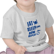 Coma a fileira do sono camiseta