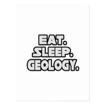 Coma a geologia do sono cartão postal