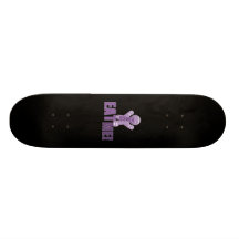 COMA-ME! Homem de pão-de-espécie - roxo Skates