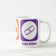 Coma o sono editam o vídeo caneca