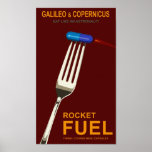 Comida de espaço posteres