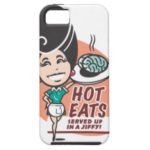 Comida para o caso do iPhone 5 do pensamento Capas iPhone 5