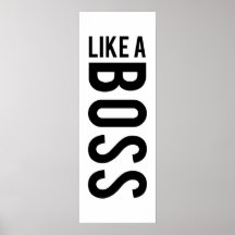 COMO um CHEFE Impressão