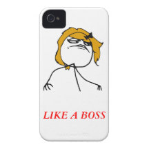 Como um exemplo de Meme do iPhone 4 da menina do c Capas iPhone 4 Case-Mate
