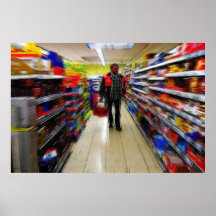 Compra do homem pôsteres