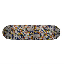 Comprimidos coloridos skate personalizado