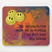 Comprimidos felizes Mousepad