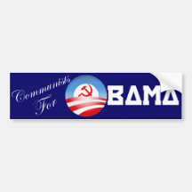 Comunistas para Obama Adesivos