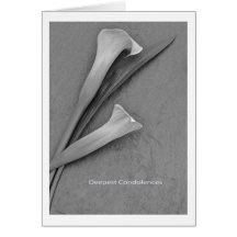 Condolence Card Cartões