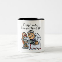 Confie-me Im um dentista Caneca