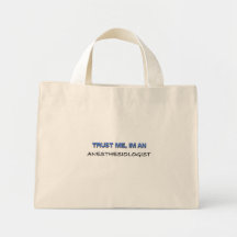 Confie que eu mim é um Anesthesiologist Bolsa De Lona