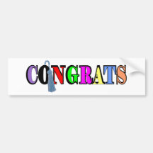 Congrats Adesivo