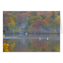 Connecticut River Notecard Cartão