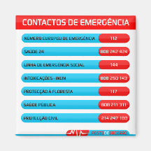 Contactos de Emergência Iman