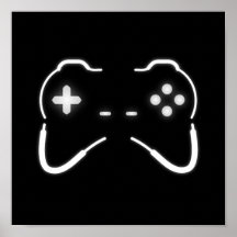 Controlador do jogo posteres