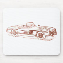 Conv do MB 300 SL. 1957 Mousepad