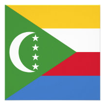 Convite da bandeira de Cômoros