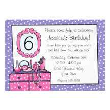 Convite de aniversário da menina do encanto